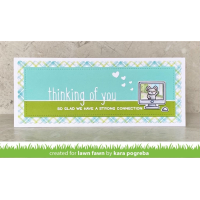 Lawn Fawn Perfectly Plaid Remix 6x6 Inch Petite Paper Pad (LF2491)